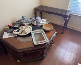 Large Hex Coffee Table