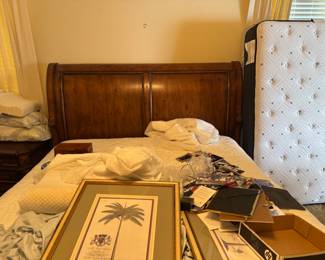 California King Sleigh Bed