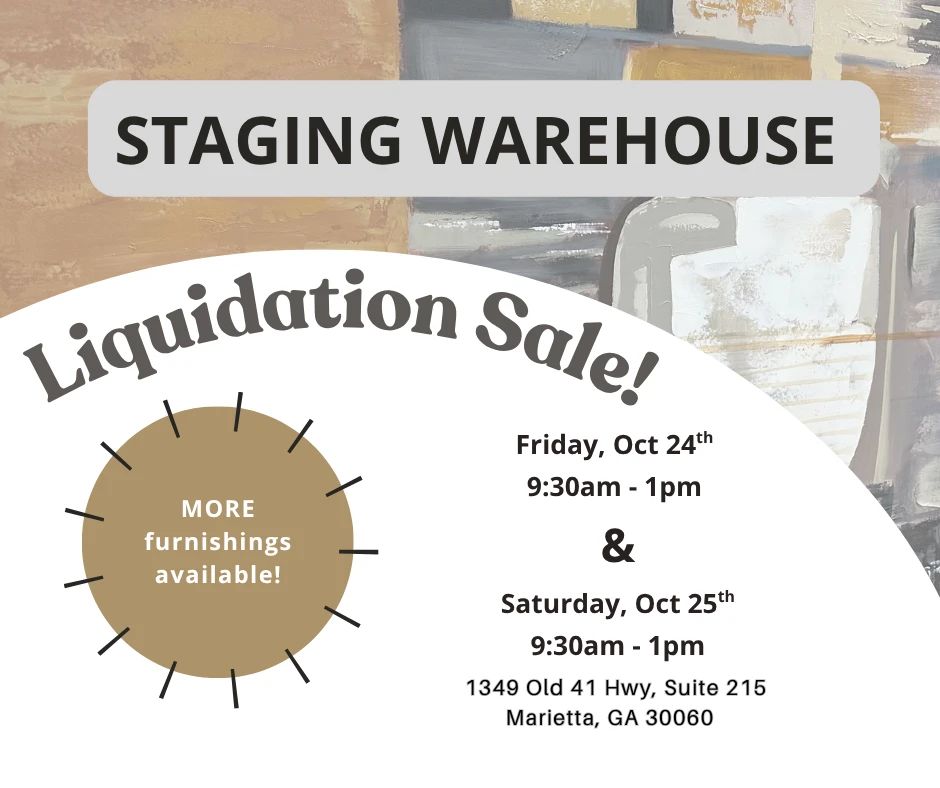 Warehouse Sale OCT 25 FB psot