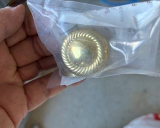 Many brass knob handles - 