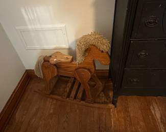 Vintage Rocking Horse
