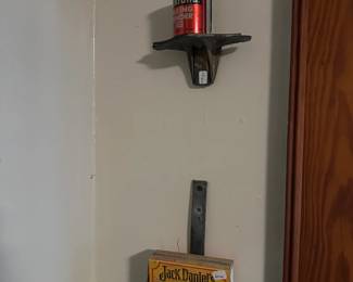 Vintage Wall Decor, Vintage Jack Daniel's Product Box, Vintage Rumford Baking Powder Product Can