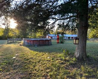 Aboveground Pool, Birdfeeders