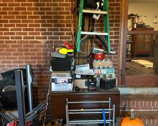 Ladders, Ball Glassware, Car Jack
