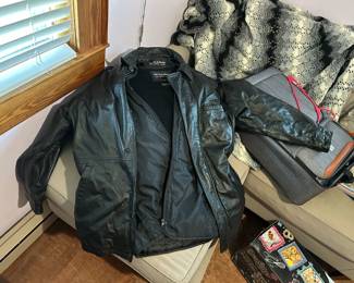 Wilson Leather Jacket w/ Thermal Inner Lining