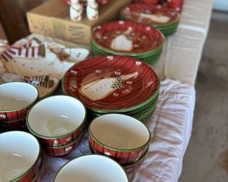 Beautiful holiday dishes