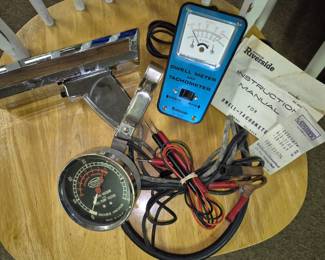 Tools and related items. Vintage automotive items.