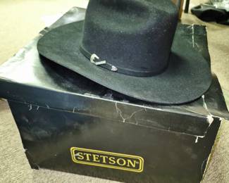 St. Joseph "Stetson XXXX" western hat w/ box sz. 7 1/2