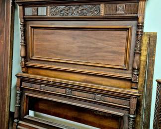 Matching full size headboard and footboard. 