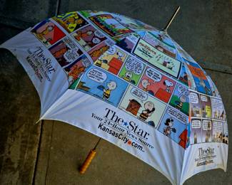 Kansas City Star "The Star".umbrella 