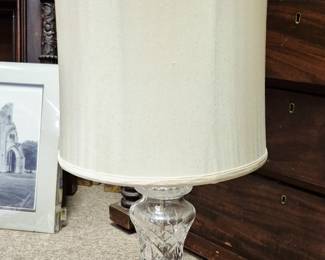 Waterford crystal lamp
