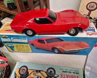 Eldon battery operated "Touch Command" Corvette w / original box