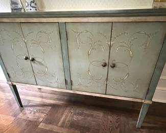 36. Ardley Hall Painted Sideboard (54" x 18" x 36")