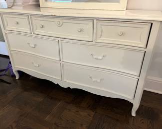 12. Young America 7 Drawer Dresser (64" x 20" x 35.5")