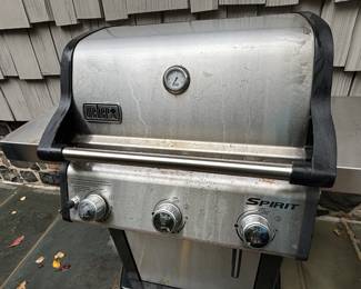 130. Weber Spirit 3 Burner Grill