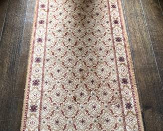 46. Gold & Red Area Rug (32" x 60")