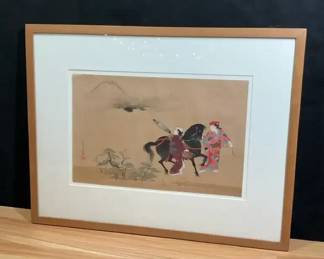 On a Journey to Yedo By Choshun Miyakawa