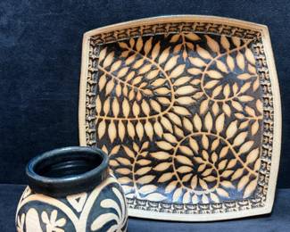 Signed Hand Built Art Pottery