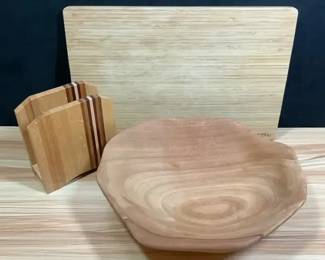 Natural Wood Bowl Other Pieces