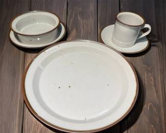 Dansk Dinnerware, Niels Refsgaard Designed, Brown Mist Collection