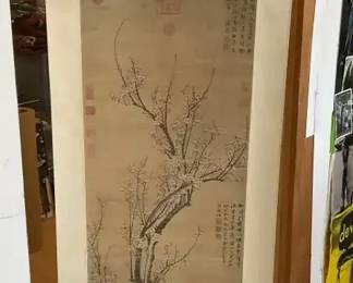 Plum Blossoms in Early Spring Repro of Chinese artist Wang Mian