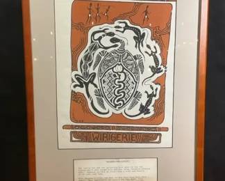 Aboriginal Art Wayamba the Turtle