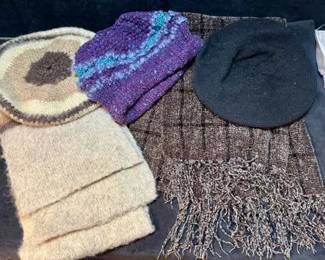 Winter Hats And Scarves