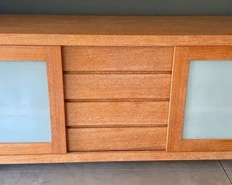Crate Barrel Media Cabinet