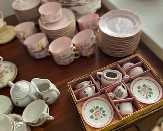 Haviland dishes - Pastelle