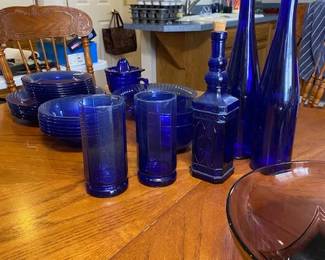 cobalt dishware