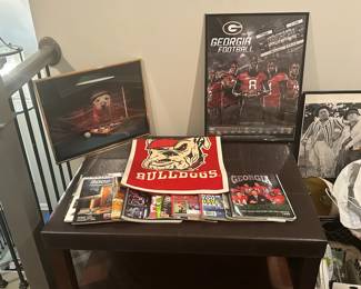University of Georgia Memorabilia...more in garage!