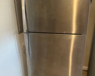 Refrigerator: 65" tall x 33" wide x 30" deep