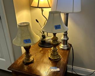 Assorted Lamps