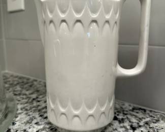 Vintage MCM  pitcher  - Sculptura by TJ & J Mayer (England)