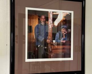 Pencil signed and numbered “gothic” asian photo by Emerson