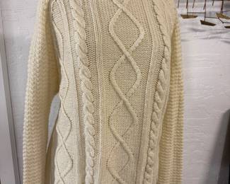 XL soft cable sweater a seasonal favorite