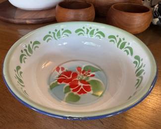 Fun little chippy enamel bowl