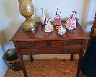 Great sidetables or nightstands, pair