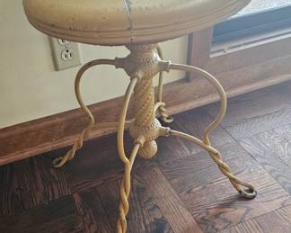 rustic stool