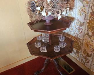 Two tier table