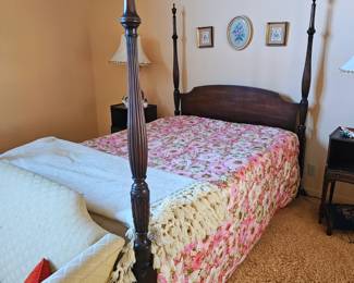 Beautiful four poster bed