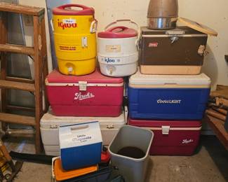 Selection of coolers 