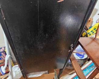 small black cabinet