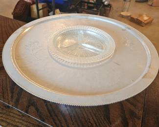 Large, tiny Lazy Susan