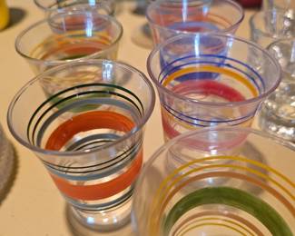 Cocktail shot glasses