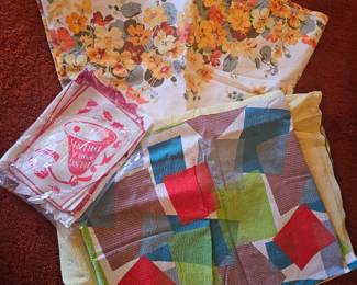 Vintage table clothes