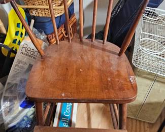 child's highchair, as is