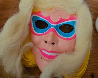 vintage Halloween mask