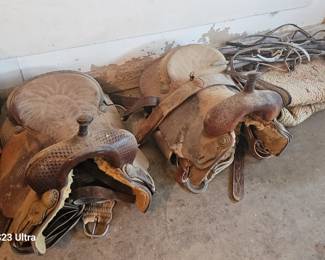 Saddles and tackle 