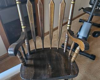 stenciled rocker